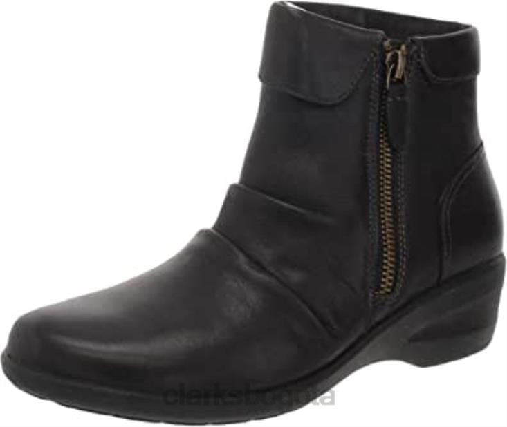 Clarks 0DX8L100 botas clarks rosely con cremallera para mujer mujer