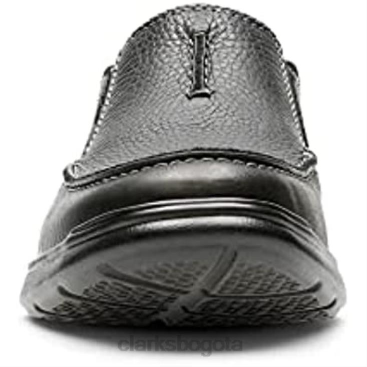 Clarks 0DX8L1006 mocasines cotrell free para hombre negro oily lea clarks hombres