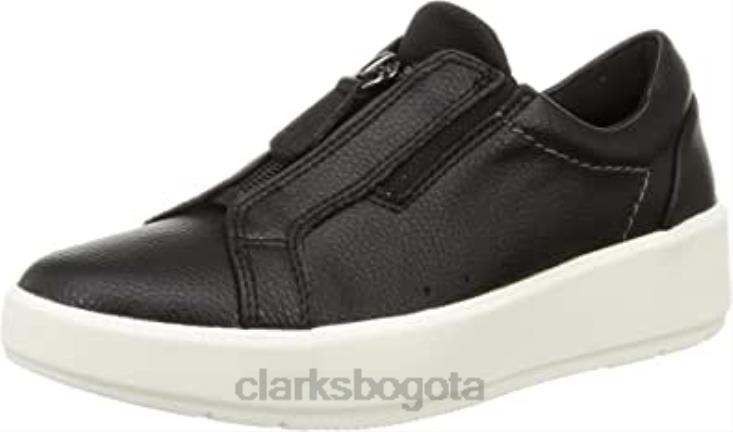 Clarks 0DX8L1008 Zapatilla clarks layton rae negra para mujer mujer