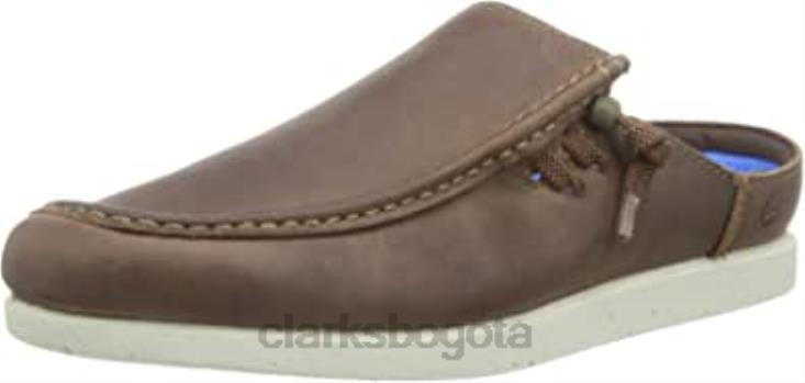 Clarks 0DX8L1013 clarks beeswax shacre lite sun mule para hombre hombres cera de abejas