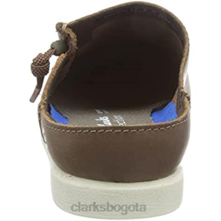 Clarks 0DX8L1013 clarks beeswax shacre lite sun mule para hombre hombres cera de abejas