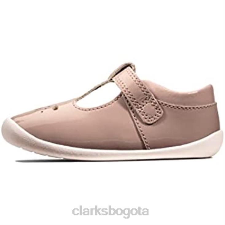 Clarks 0DX8L1017 Clarks Pink (pink pat pink pat) zapatillas bajas unisex para niños roamer star t niños