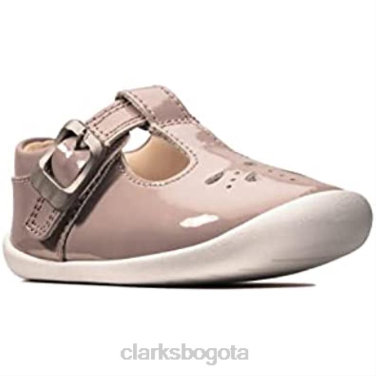 Clarks 0DX8L1017 Clarks Pink (pink pat pink pat) zapatillas bajas unisex para niños roamer star t niños