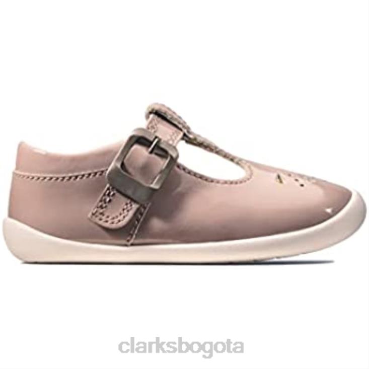 Clarks 0DX8L1017 Clarks Pink (pink pat pink pat) zapatillas bajas unisex para niños roamer star t niños