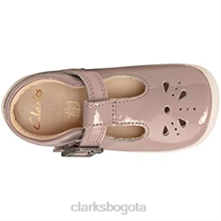 Clarks 0DX8L1017 Clarks Pink (pink pat pink pat) zapatillas bajas unisex para niños roamer star t niños