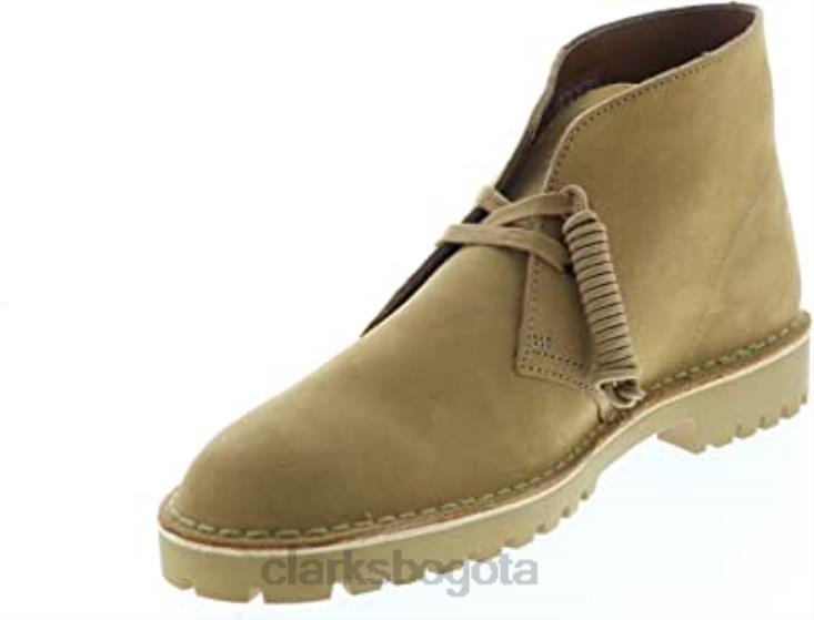 Clarks 0DX8L1027 Clarks de ante musgo de roble nuevos para hombre original desert rock hecho en vietnam hombres gamuza musgo de roble