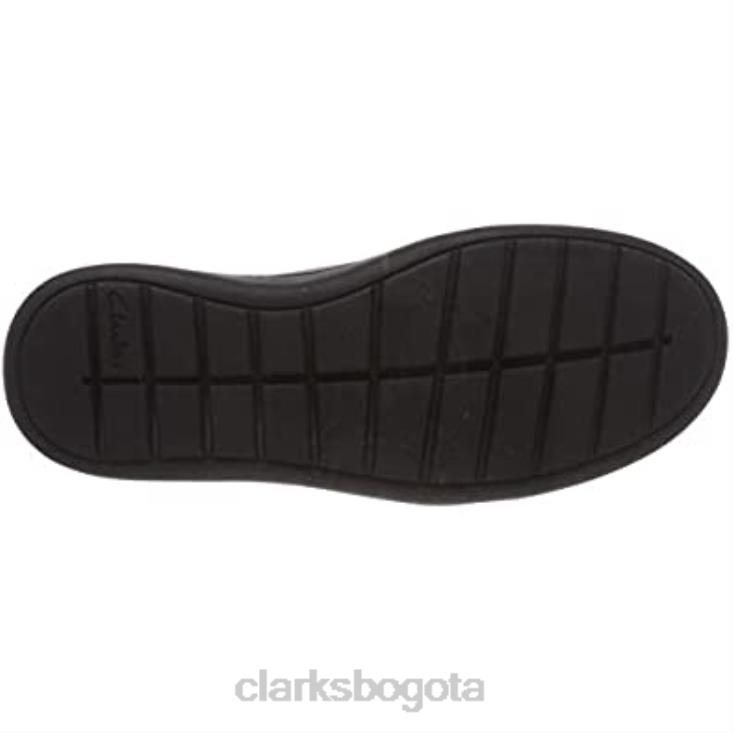 Clarks 0DX8L1029 zapatillas bajas rock verve t para niño clarks negro niños cuero negro