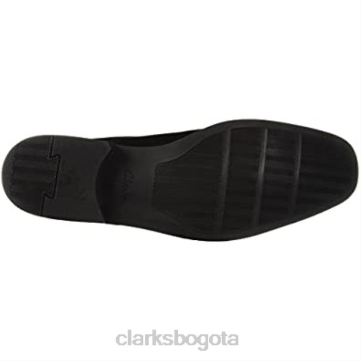 Clarks 0DX8L1030 gorra tilden derbys hombre negro clarks hombres cuero negro