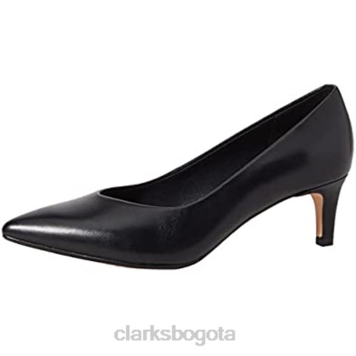 Clarks 0DX8L1031 zapatos de salón laina 55 court para mujer clarks negro mujer negro
