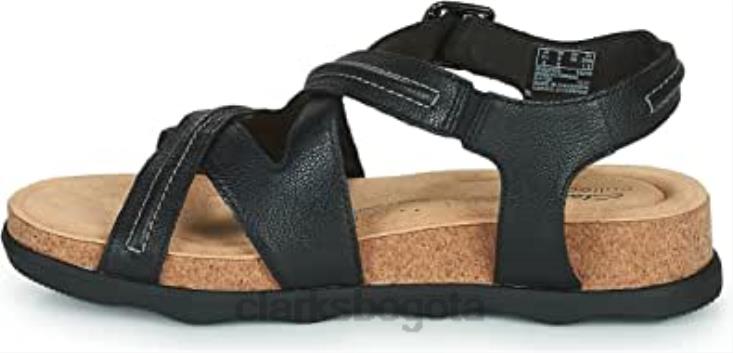 Clarks 0DX8L1033 clarks negro blanco brynn ave negro unisexo blanco negro