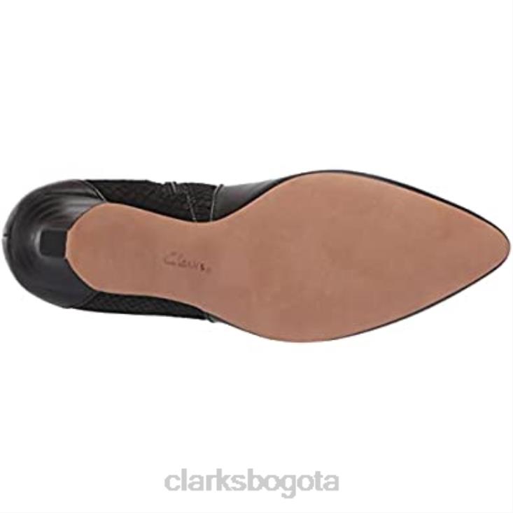 Clarks 0DX8L1043 botas clarks shondrah negras para mujer mujer negro