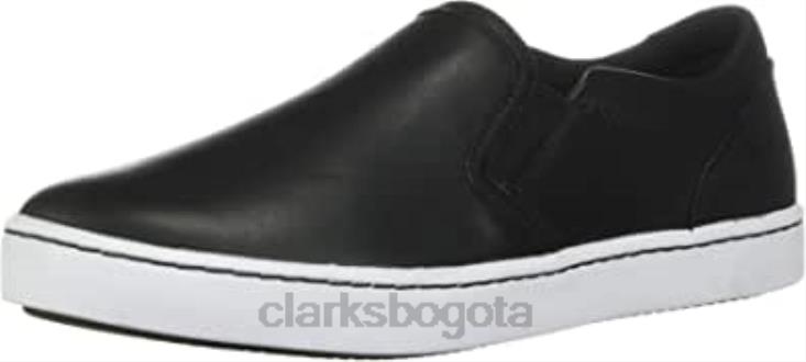 Clarks 0DX8L1045 zapatilla de mujer pawley bliss clarks cuero negro mujer cuero negro