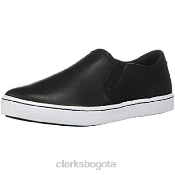 Clarks 0DX8L1045 zapatilla de mujer pawley bliss clarks cuero negro mujer cuero negro