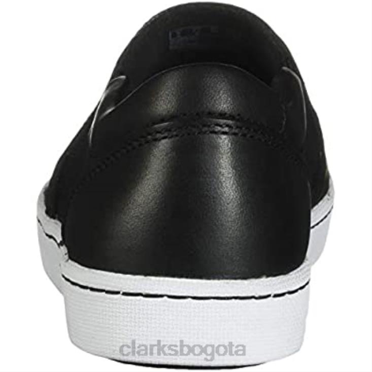 Clarks 0DX8L1045 zapatilla de mujer pawley bliss clarks cuero negro mujer cuero negro