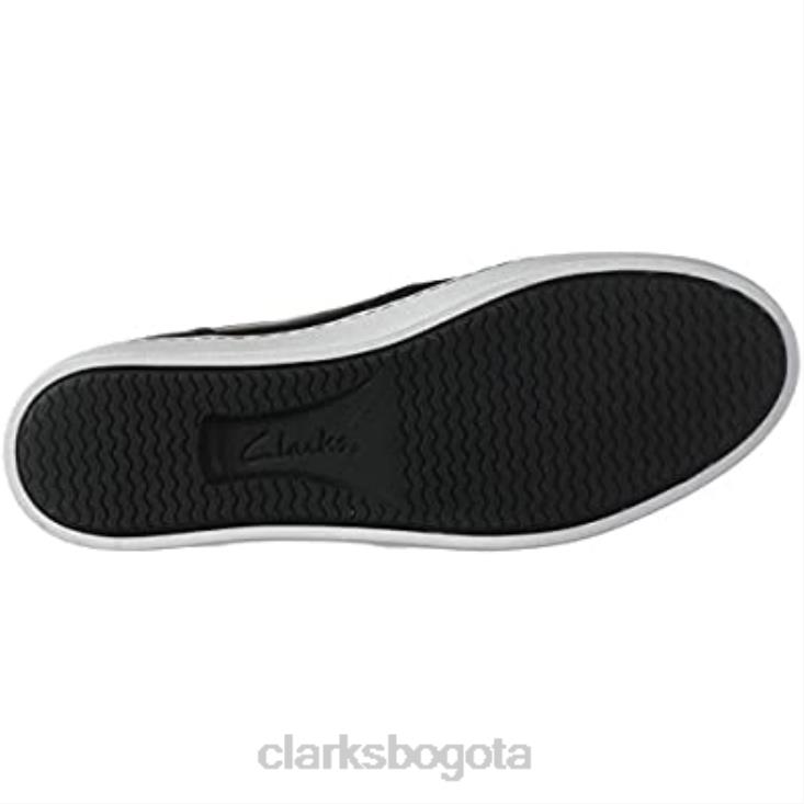 Clarks 0DX8L1045 zapatilla de mujer pawley bliss clarks cuero negro mujer cuero negro