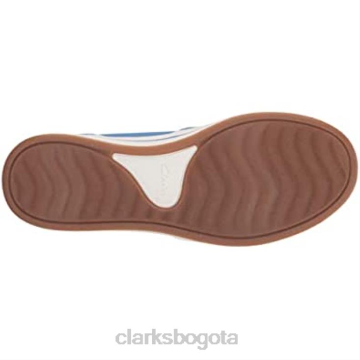 Clarks 0DX8L1047 mocasín brisa para mujer clarks lona azul mujer lona azul