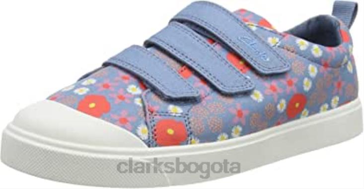 Clarks 0DX8L1054 zapatilla city vibe k niño niña niño clarks niños