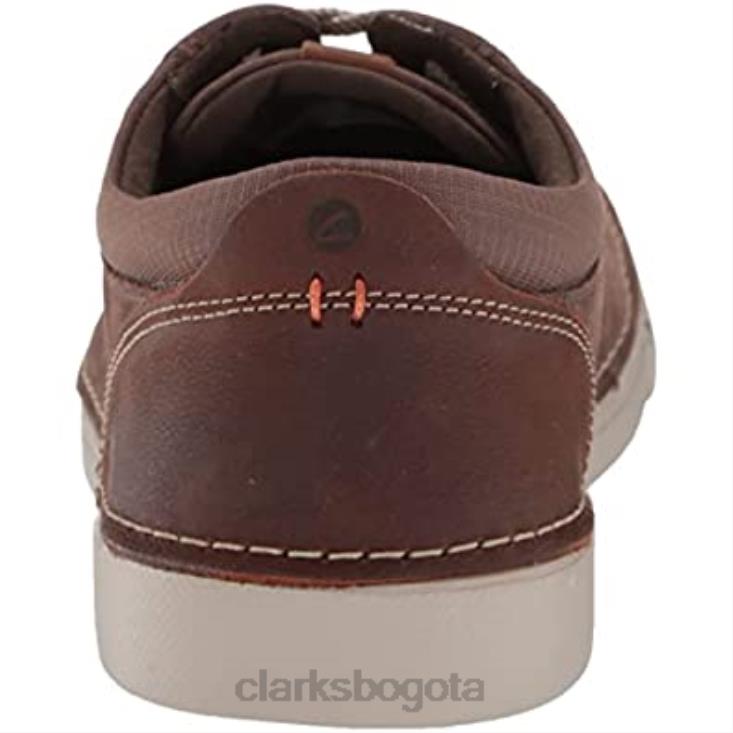 Clarks 0DX8L1059 Zapatilla Clarks Gereld de ante color topo para hombre hombres gamuza color topo