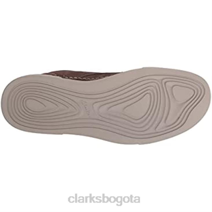 Clarks 0DX8L1059 Zapatilla Clarks Gereld de ante color topo para hombre hombres gamuza color topo
