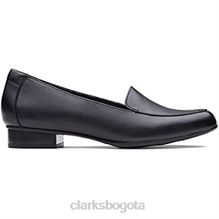 Clarks 0DX8L1061 mocasines juliet lora mujer clarks negro mujer cuero negro cuero negro