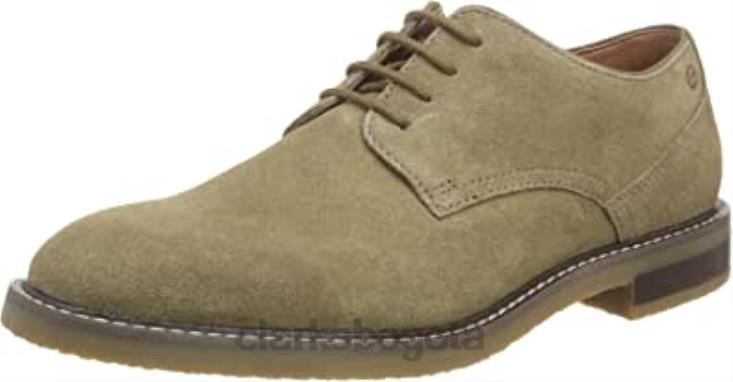 Clarks 0DX8L1062 clarks jaxen low oxford ante oliva para hombre hombres ante oliva
