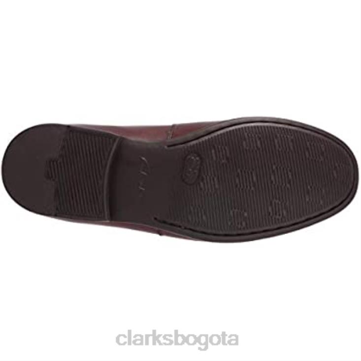 Clarks 0DX8L1069 mocasines claude stride para hombre de cuero clarks cahoga ny hombres cuero caoba