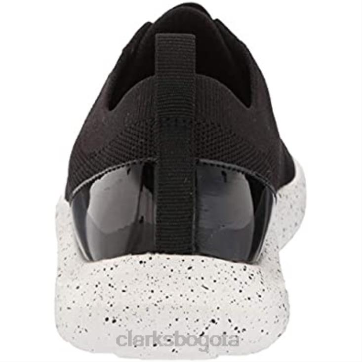 Clarks 0DX8L1071 Zapatilla nova lumis mujer clarks negro textil mujer textil negro