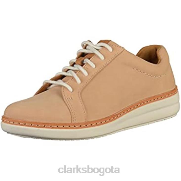Clarks 0DX8L1072 Zapatillas bajas de clarks amberlee rosa de nobuk beige nude mujer nubuck beige nude