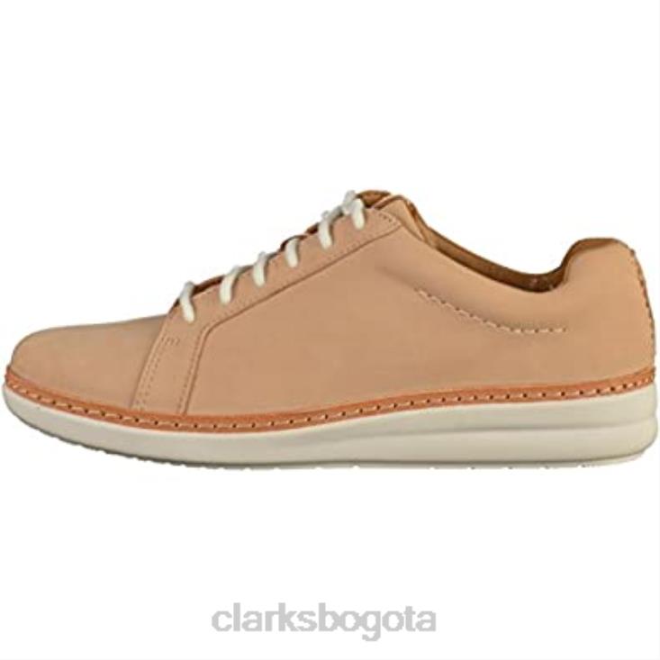 Clarks 0DX8L1072 Zapatillas bajas de clarks amberlee rosa de nobuk beige nude mujer nubuck beige nude