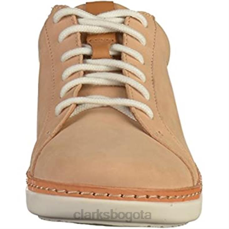 Clarks 0DX8L1072 Zapatillas bajas de clarks amberlee rosa de nobuk beige nude mujer nubuck beige nude