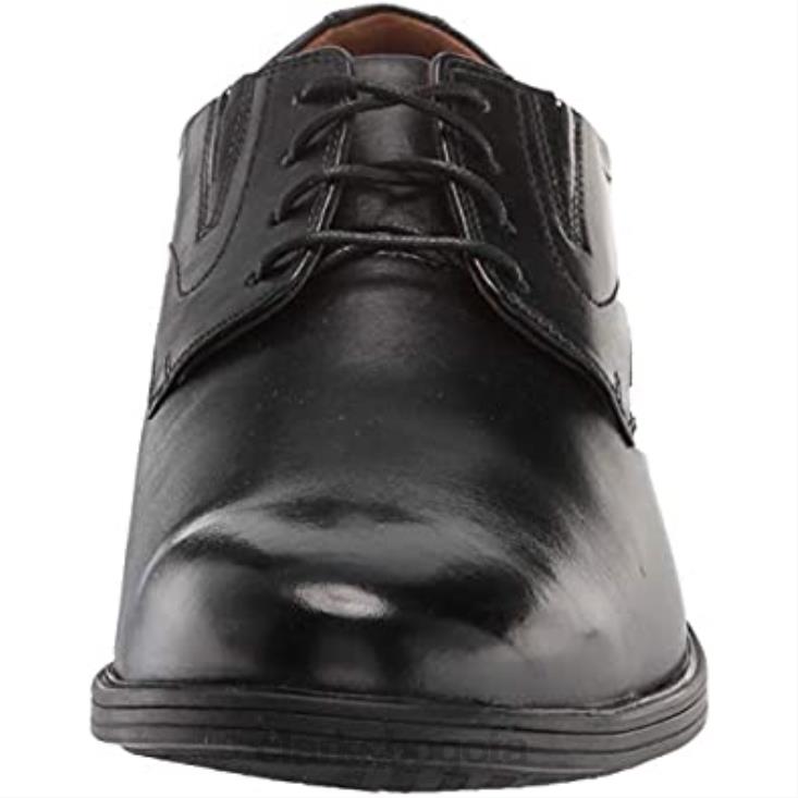 Clarks 0DX8L1077 clarks whiddon plaoxford hombre cuero negro hombres cuero negro