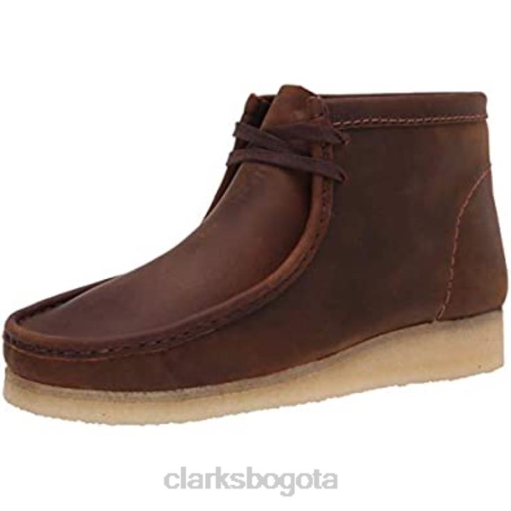 Clarks 0DX8L1081 Botas chukka clarks beeswax wallabee para hombre hombres cera de abejas