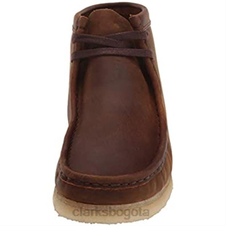 Clarks 0DX8L1081 Botas chukka clarks beeswax wallabee para hombre hombres cera de abejas