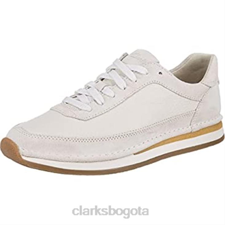 Clarks 0DX8L1092 encaje artesanal blanco f clarks unisexo blanco