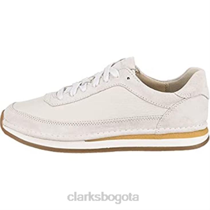 Clarks 0DX8L1092 encaje artesanal blanco f clarks unisexo blanco