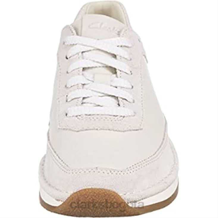 Clarks 0DX8L1092 encaje artesanal blanco f clarks unisexo blanco