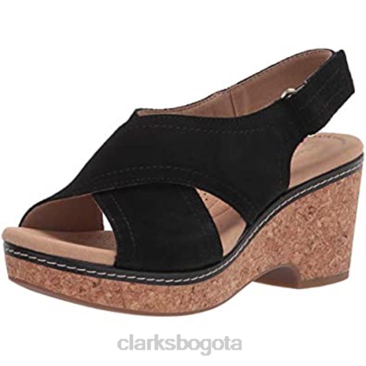 Clarks 0DX8L1094 Sandalia de cuña Giselle Coast para mujer Clarks mujer