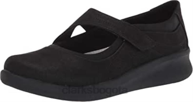 Clarks 0DX8L1097 Merceditas clarks sillian 20 joy de mujer negras sintéticas mujer negro sintético