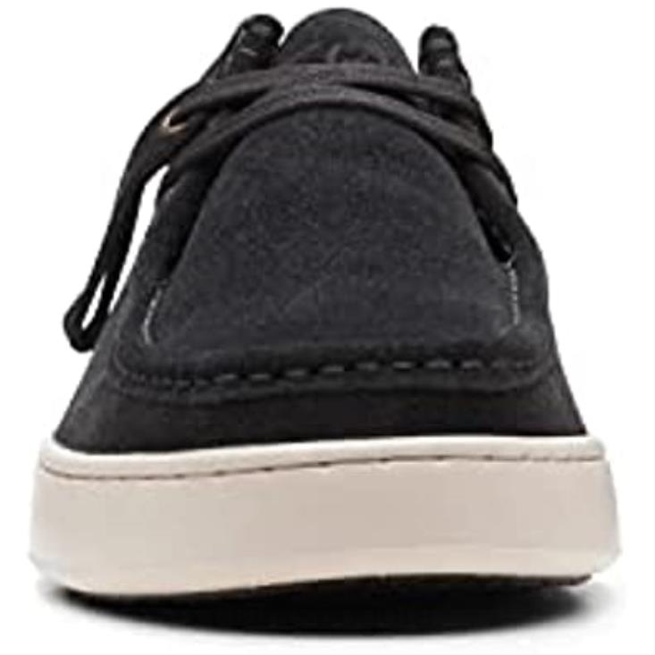 Clarks 0DX8L1098 zapatos clarks court lite wally de gamuza negro unisexo