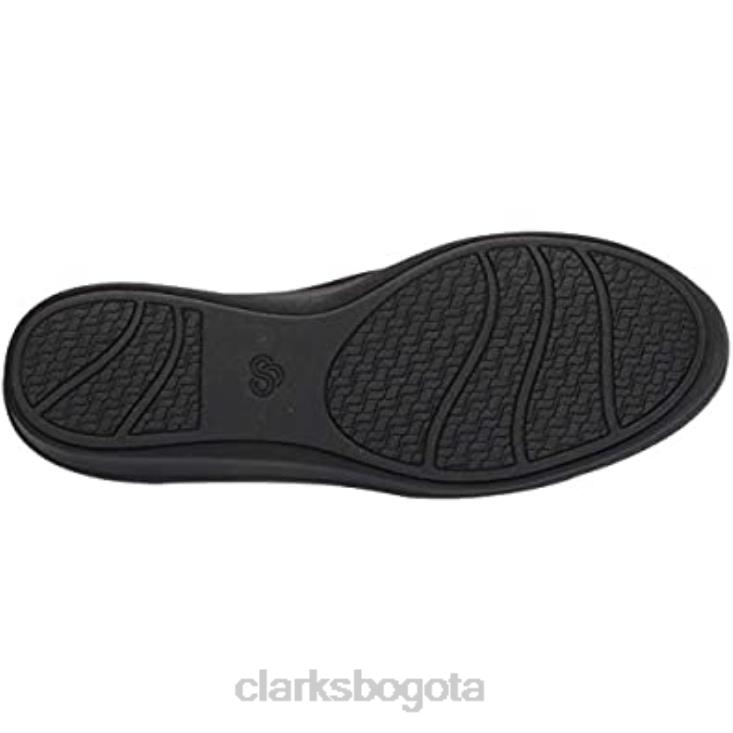 Clarks 0DX8L1120 Plataforma clarks step rose moon textil negra para mujer mujer