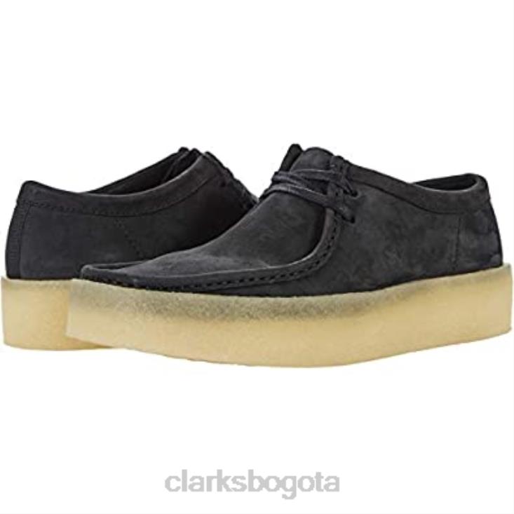 Clarks 0DX8L1130 Zapato clarks wallabee cup m para hombre nobuk negro hombres nubuck negro