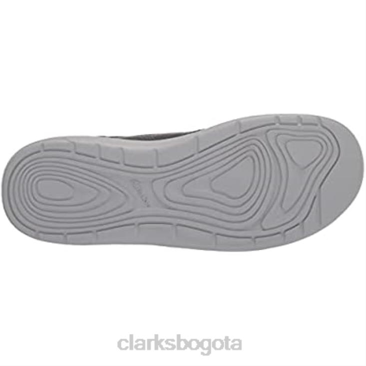 Clarks 0DX8L1131 Botas chukka de media caña Driftway de Clarks de cuero negro para hombre hombres cuero negro