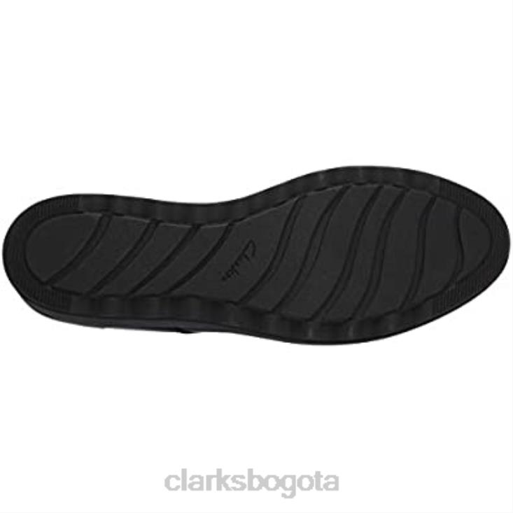 Clarks 0DX8L1140 clarks sharon noel oxford de cuero negro para mujer mujer cuero negro