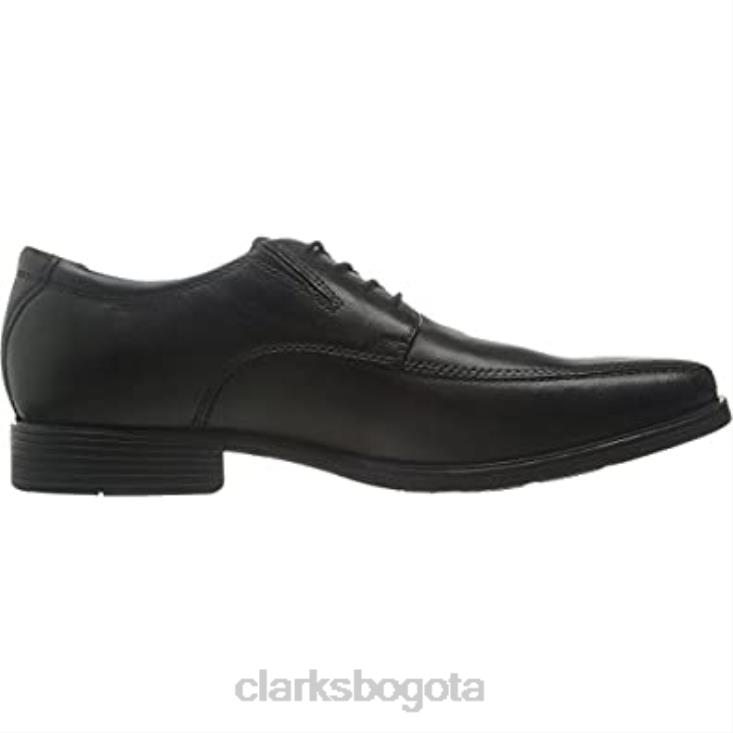 Clarks 0DX8L1141 clarks tilden walk para hombre hombres cuero negro
