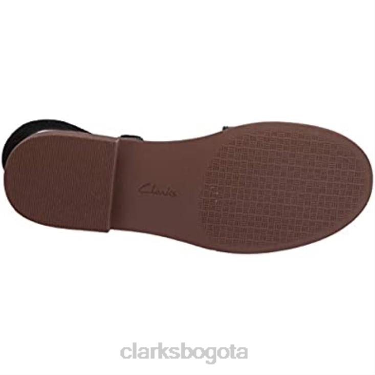 Clarks 0DX8L1144 Sandalia clarks declan spring mujer negra mujer negro