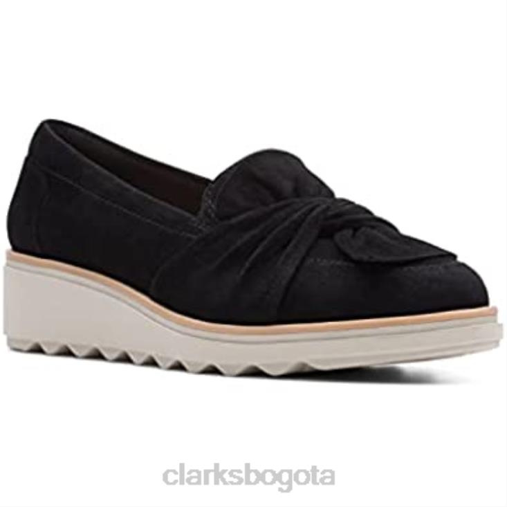 Clarks 0DX8L1158 mocasines sharon dasher mujer beige negro negro clarks mujer beige negro