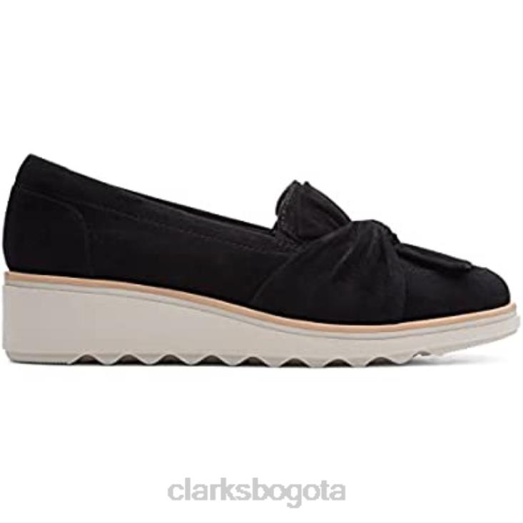 Clarks 0DX8L1158 mocasines sharon dasher mujer beige negro negro clarks mujer beige negro