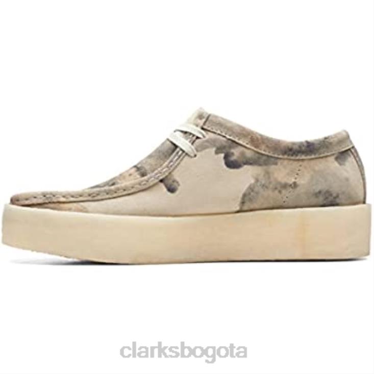 Clarks 0DX8L1159 Copa Wallabee original para hombre hecha en Vietnam (nueva 2022) Clarks Off White Camo hombres