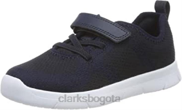 Clarks 0DX8L1160 zapatillas bajas de niño clarks ath flux t azul marino marino niños azul marino azul marino