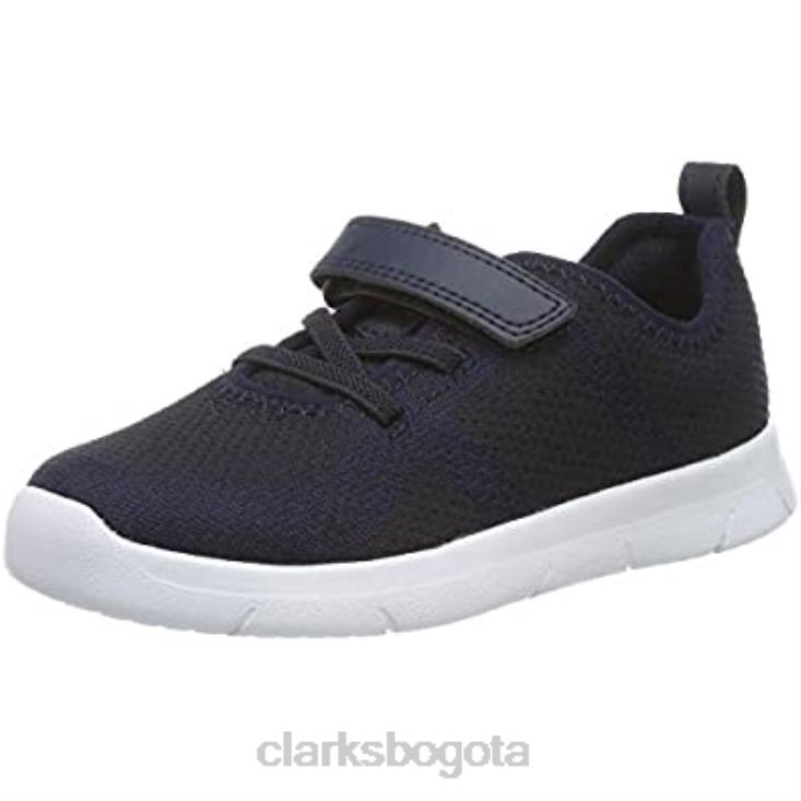 Clarks 0DX8L1160 zapatillas bajas de niño clarks ath flux t azul marino marino niños azul marino azul marino
